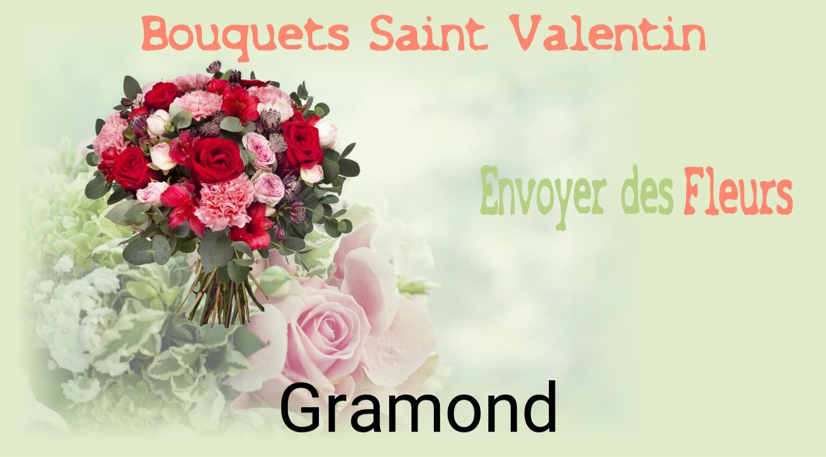 Roses de Saint-Valentin livrées à Gramond